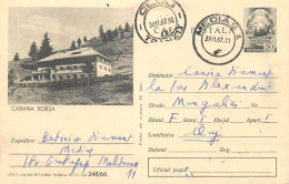 Postal Stationery Postcard Romania Cabana Borsa - Romania