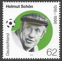 2015 Germany  Deutschland  Mi. 3174**MNH  100. Geburtstag Von Helmut Schön. - Neufs