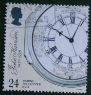 24P Harrison John Horloge Mi 1441 Yv 1660 SG 1654 1993 Used Gebruikt Oblitere ENGLAND GRANDE-BRETAGNE GB GREAT BRITAIN - Oblitérés