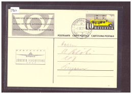ENTIER POSTAL - ZÜRICH DÜBENDORF - FLUGMEETING 1951 - SCHWEIZ. AUTOMOBIL POSTBUREAU - GANZSACHE - TB - Stamped Stationery