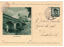 Illustrated Postal Card Rychmburk PC Slatiňany CDV69 84 - Cartoline Postali