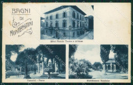 Pistoia Montecatini Bagni Di PIEGHINA Cartolina WX2430 - Pistoia