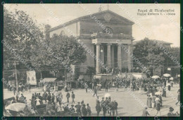 Pistoia Montecatini Piazza Umberto I Cartolina WX2443 - Pistoia