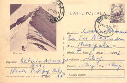 Postal Stationery Postcard Romania Mountain Hike - Romania