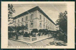 Pistoia Montecatini Hotel Ercolini & Savi Cartolina WX2411 - Pistoia