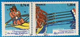 France 2015 : Championnats Du Monde D'aviron N° 4973 à 4974 Oblitéré - 2010-.. Matasellados