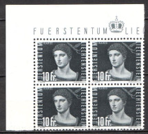 Liechtenstein MNH Stamp In A Block Of 4 Stamps - Otros & Sin Clasificación