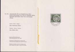 1980 Schweiz PTT Faltblatt Nr.173, ET ° Mi:CH 1169, Zum:CH 613,  Astronomische Uhr, Bern - Storia Postale