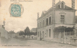 Mazières * 1905 * Place Gambetta Et Mairie Du Village * Enfants Villageois - Other & Unclassified