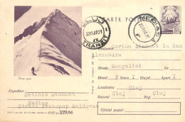 Postal Stationery Postcard Romania Mountain Scene - Romania