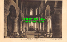 R470238 Tower Of London. St. John Chapel In The White Tower. Harrison. H. M. Off - Autres & Non Classés