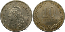 Argentine - République - 10 Centavos 1899 - SUP+/MS62 - Mon6031 - Argentina