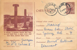 Postal Stationery Postcard Romania Ruinele Cetatii Histria - Romania