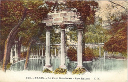 CPA - 75 - PARIS - Le Parc Montceau - Les Ruines - Parques, Jardines