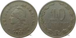 Argentine - République - 10 Centavos 1921 - TTB/XF40 - Mon5251 - Argentine