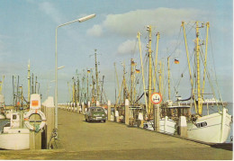 DK126_*   HAVNEBY RØMØ * HARBOUR VIEW With SMALL BOATS And OLD CAR * UBRUGT - Dänemark