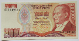 Turkije 20.000 Lira 1995 - Turquie