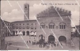 Be747 Cartolina  Treviso Citta'  Piazza Dei Signori E Palazzo Dei 300 1922 - Treviso