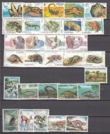 Spain,7 Sets,fauna,fish,vis,dogs,honden,scheep,schaap,mammels,zoogdieren,MNH/Postfris(C982) - Marine Life