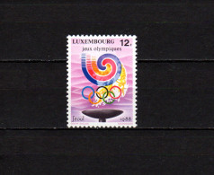 Luxemburg 1988 Olympic Games Seoul, Stamp MNH - Estate 1988: Seul
