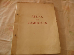 ATLAS-1946/48-du CAMEROUN-Edité Par Le HAUT COMMISAIRE De La RF Au CAMEROUN-Ft25x32Cm-450g /BE/RARE - Maps/Atlas