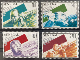 Senegal 1991, 20th Death Anniversary Of Louis Armstrong, MNH Stamps Set - Sénégal (1960-...)