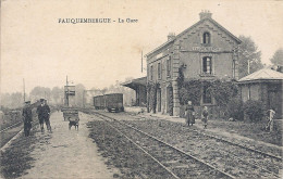 CPA  FAUQUEMBERGUE La Gare - Fauquembergues