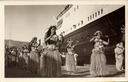 Tahiti, Danseuses, Paquebot, Port - Polynésie Française