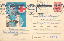 Postal Stationery Postcard Romania Crucea Rosie 1965 - Romania