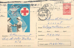 Postal Stationery Postcard Romania Crucea Rosie 1965 - Romania
