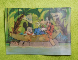 Disney - Carte 3D - "Mickey And Hippopotamus" - Disneyworld