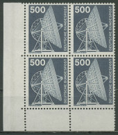 Bund Bogenmarken 1975 Industrie & Technik 859 4er-Block Ecke 3 Postfrisch - Unused Stamps