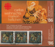 Berlin Caritas 1986 Weihnachten Markenheftchen (769) MH W 4 ESST Berlin (C60244) - Postzegelboekjes