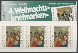 Berlin Rotes Kreuz 1985 Weihnachten Markenheftchen 749 W MH Postfrisch (C60212) - Libretti