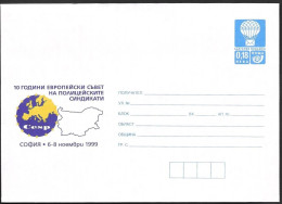 Bulgaria Bulgarie Bulgarien Envelope 1999 CESP C.E.S.P. Europa ** MNH Neuf Postfrisch - Sobres