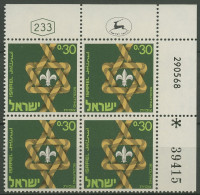 Israel 1968 Pfadfinder 424 Plattenblock Postfrisch (C61591) - Nuevos (sin Tab)