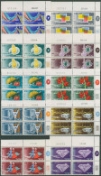 Israel 1968 Exportgüter 406/15 Plattenblock Postfrisch (C61583) - Unused Stamps (without Tabs)