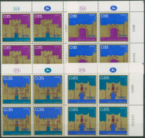 Israel 1971 Jerusalem Stadttore 503/06 Plattenblock Postfrisch (C61630) - Nuevos (sin Tab)