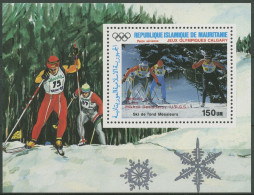 Mauretanien 1988 Olympische Winterspiele Calgary Block 71 Postfrisch (C62406) - Mauritania (1960-...)