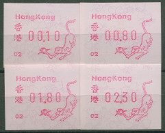 Hongkong 1992 Jahr Des Affen Automatenmarke 7.2 S1.2 Automat 02 Postfrisch - Automatenmarken