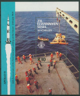 Äußere Seychellen 1989 Bemannte Mondlandung Apollo 11 Block 6 Postfrisch(C62422) - Seychelles (1976-...)