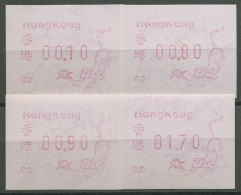 Hongkong 1992 Jahr Des Affen Satz 0,10/0,80/0,90/1,70, 7.22 Automat 2 Postfrisch - Automaten