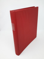 LINDNER Ringbinder (älteres Modell) Ohne Kassette Hellrot Gebraucht (Z301) - Binders Only