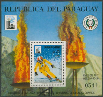 Paraguay 1979 Olympiade Lake Placid Block 333 Postfrisch (C80540) - Paraguay