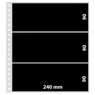 Lindner Klarsichthüllen Mit 3 Streifen 822P (10er Pack) Neuware (VD733 - Other & Unclassified