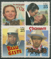 USA 1990 Kinoplakate Vom Winde Verweht 2079/82 Postfrisch - Neufs