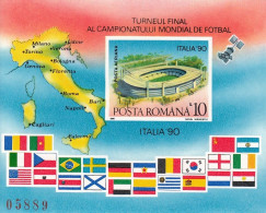 ROMANIA Block 262,unused - 1990 – Italie