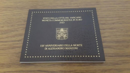 Vatican 2023 - 2 Euro - 150 Years Since The Death Of Alessandro Manzoni - Vaticaanstad