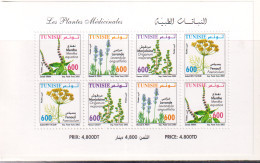 2005-Tunisie / Y&T 1554 - Flore, Plantes Médicinales - Carnet De 8 V --  MNH*** - Tunisia (1956-...)