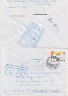 Ausland Brief  Porto Ronco - Alicante  (retourniert)       1999 - Briefe U. Dokumente